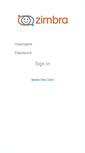 Mobile Screenshot of mail.glasstech.cl