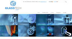 Desktop Screenshot of glasstech.cz